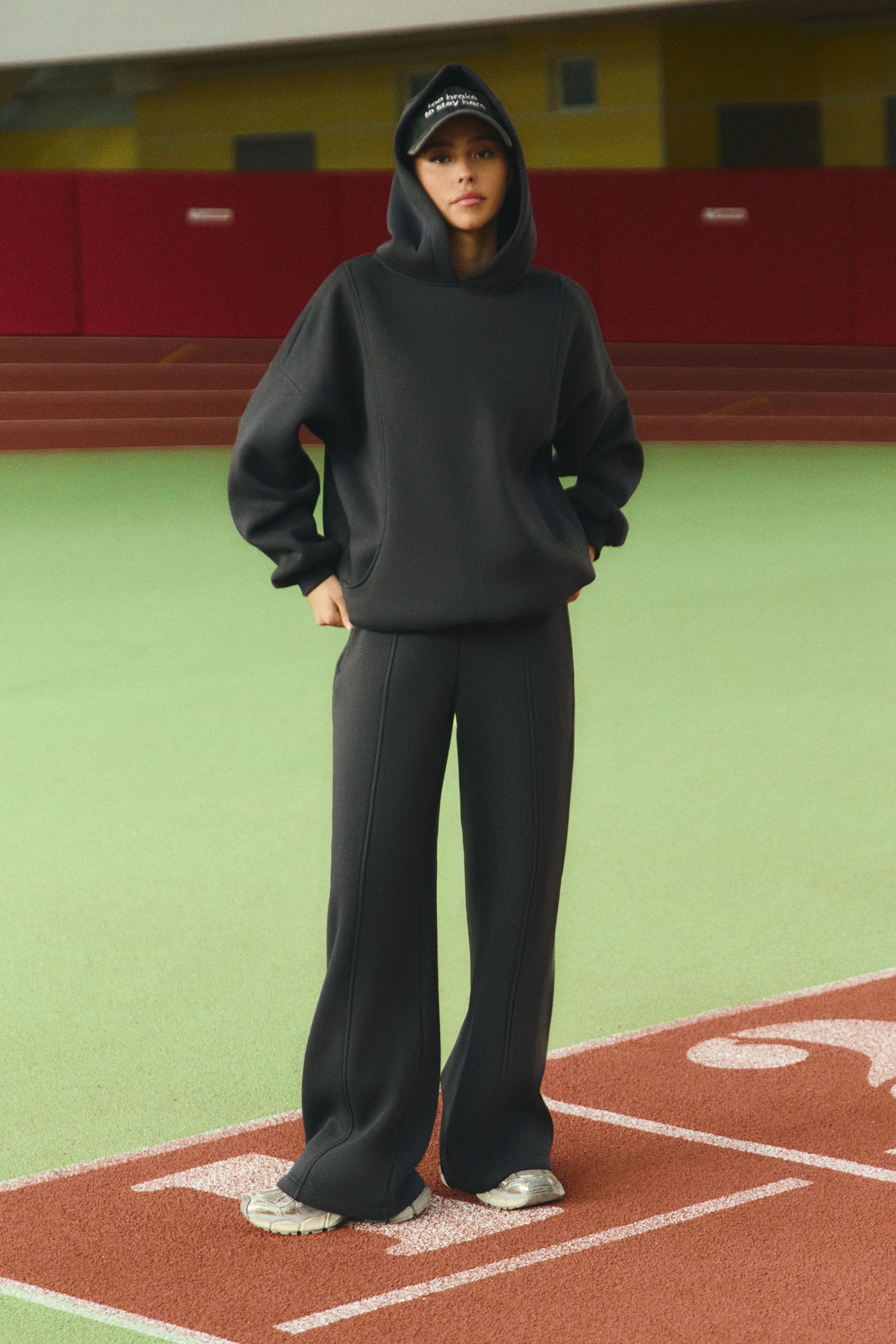 Худи оversize из футера SPJ36403